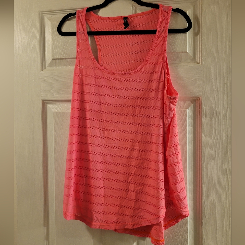Torrid Active Coral Work Out Tank Top Size 0
